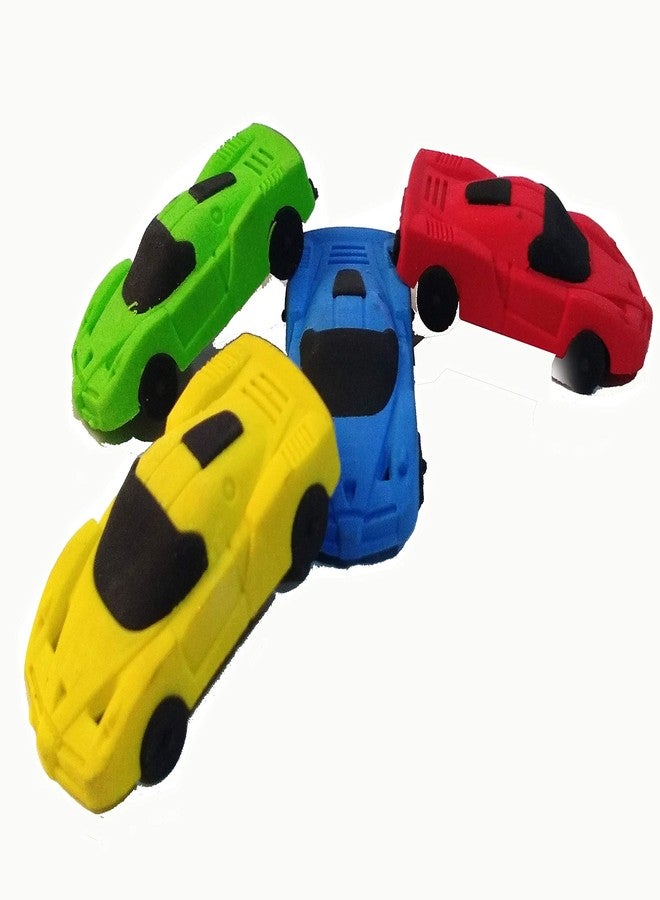 Shree Technesh Car Shaped Multicolor Eraser for Kids, Set of 12 pcs - Image 3